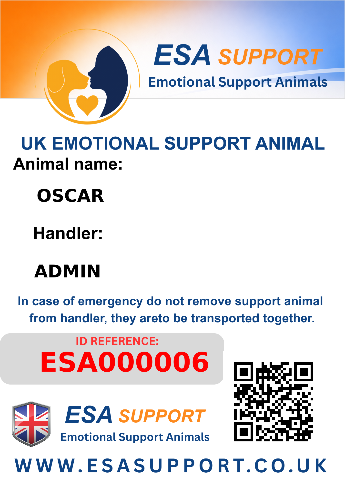 ESA000006 digital ID