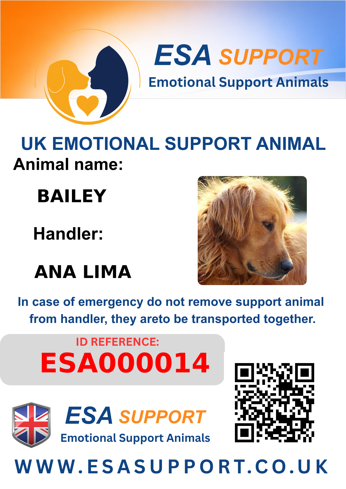 ESA000014 digital ID