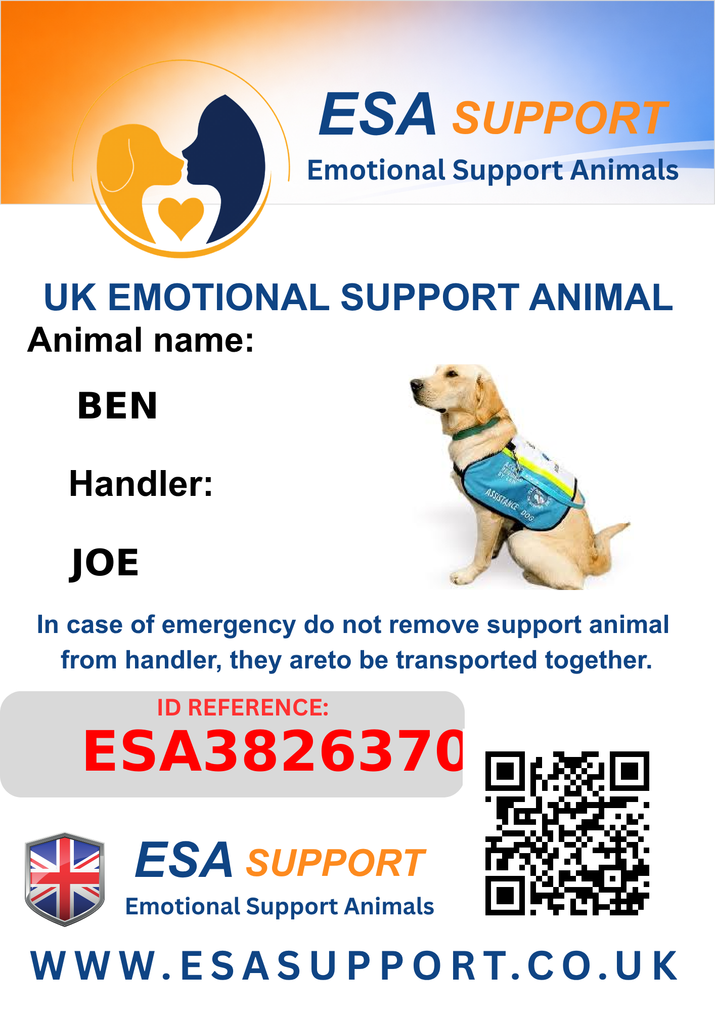ESA3826370 digital ID