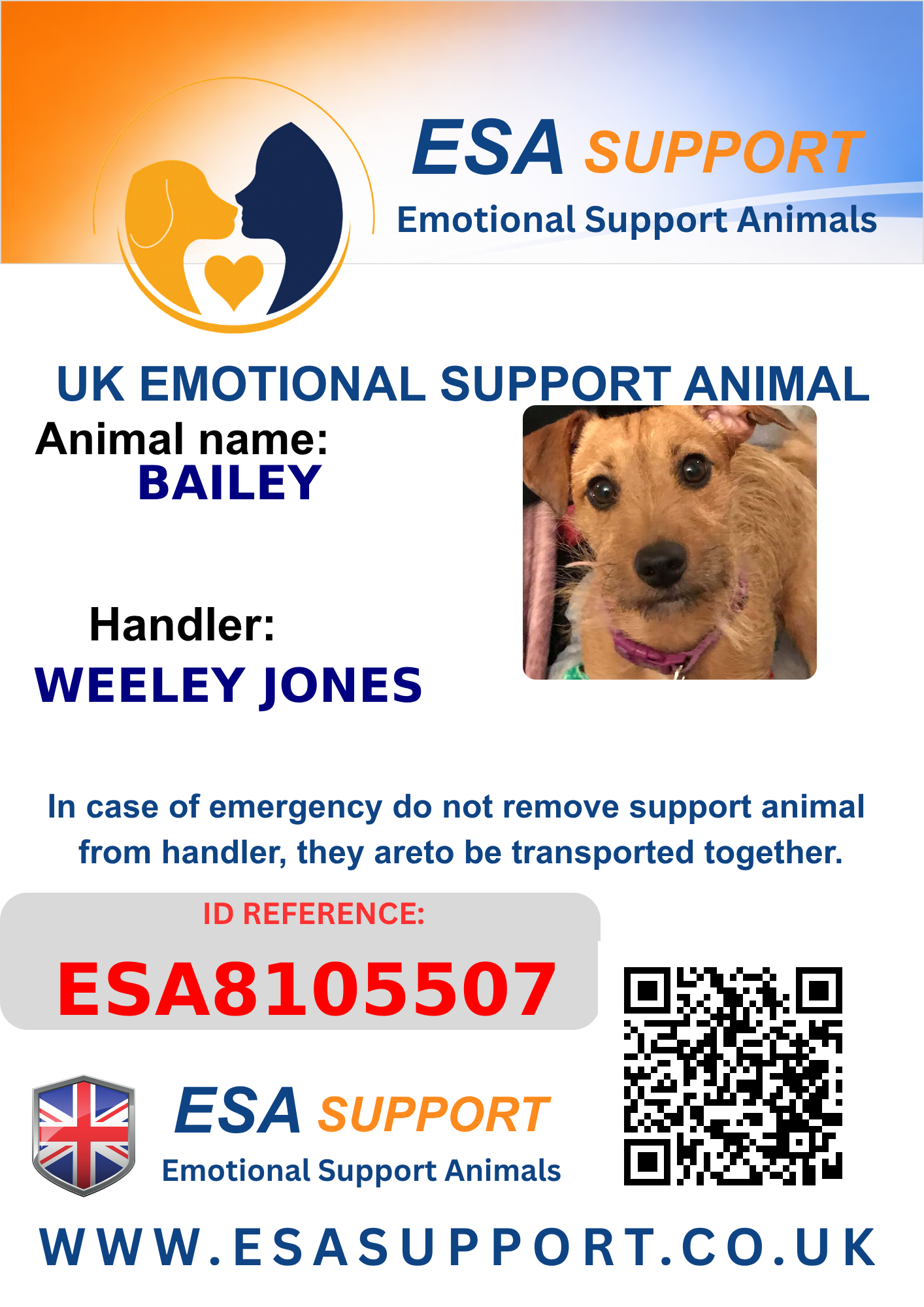 ESA8105507 digital ID